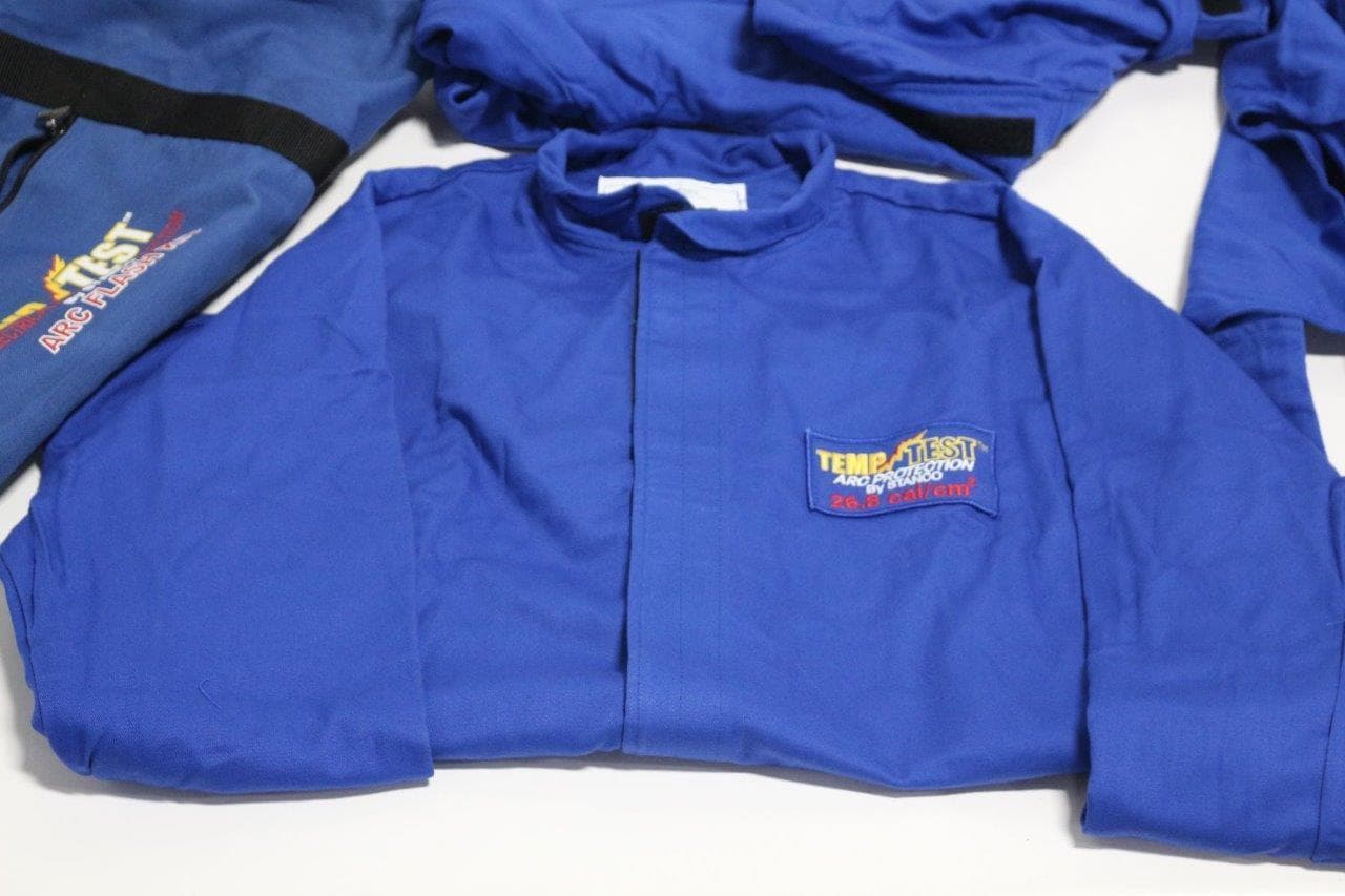 Stanco TT25635, TT25670, TT25712SH Arc Flash Protection KitCoat, Overalls & Hood
