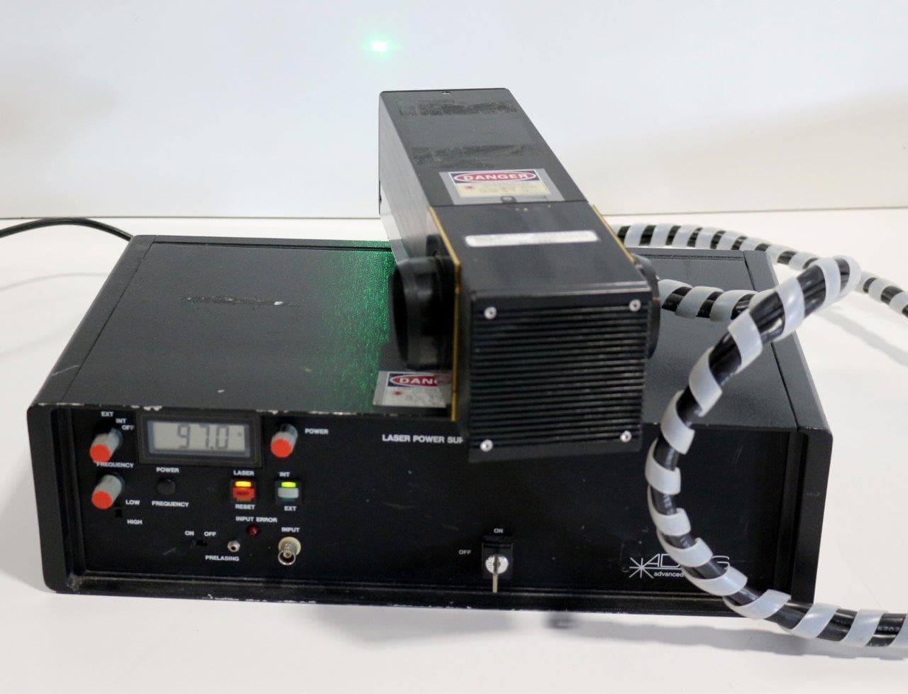 Advanced Design Lasers ADLAS DPY421QD 421 Diode Pumped Green Laser