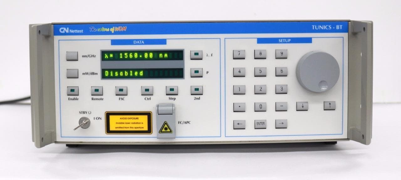 GN Nettest TUNICS-BT 3648 HE 1560 Tunable Laser Source with Opt. P6
