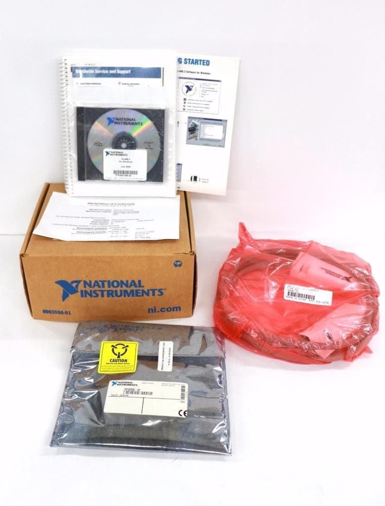 National Instruments 181830G-01 , AT-GPIB/TNT, Win NT (Intel), X2 Cable
