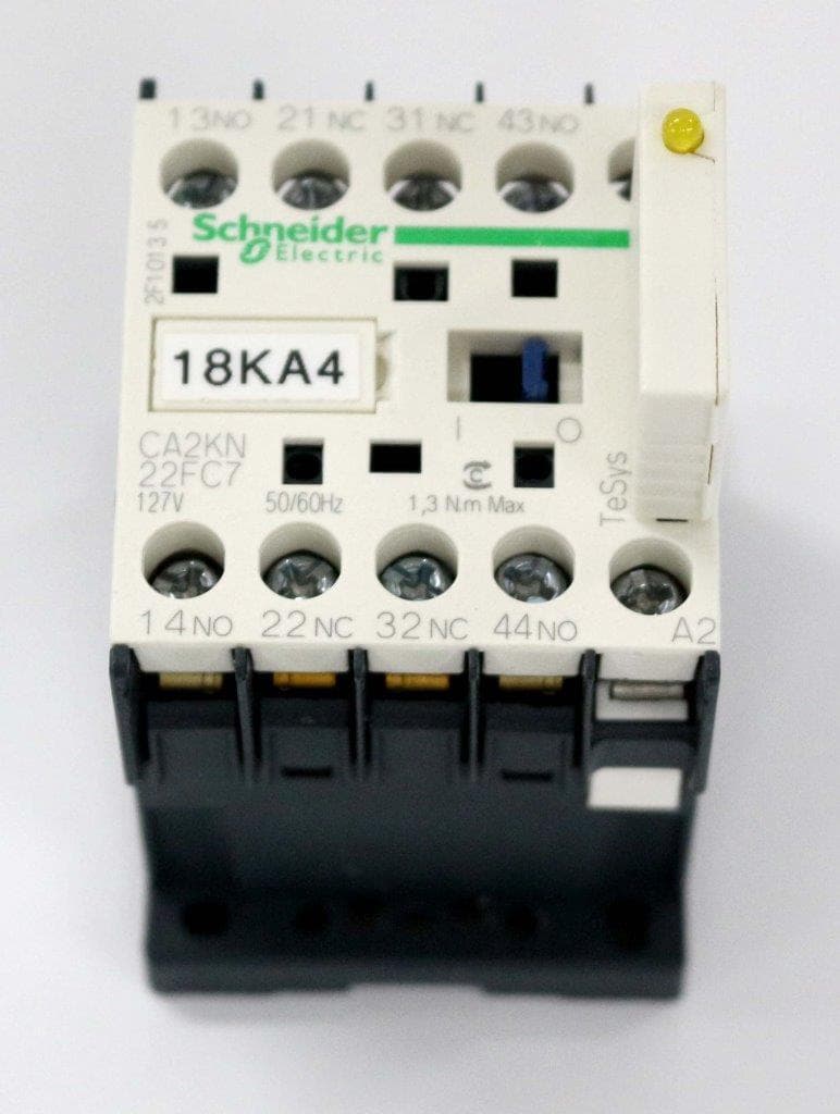 Schneider Electric CA2KN22FC7 TeSys Control Relay with LA4KE1FC Relay Suppressor