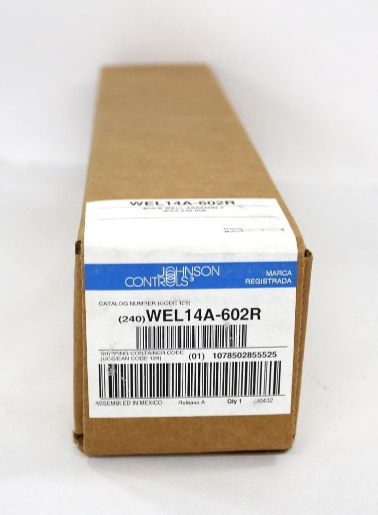 Johnson Controls WEL14A602R WEL14A-602R Bulb Well Assembly