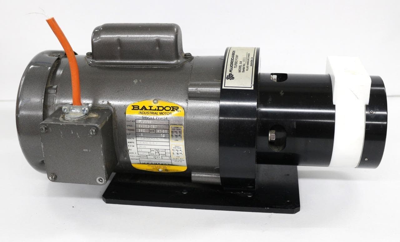Fluorocarbon, Baldor 3.0, VL3503 Turbo Pump Model w/ Industrial Motor