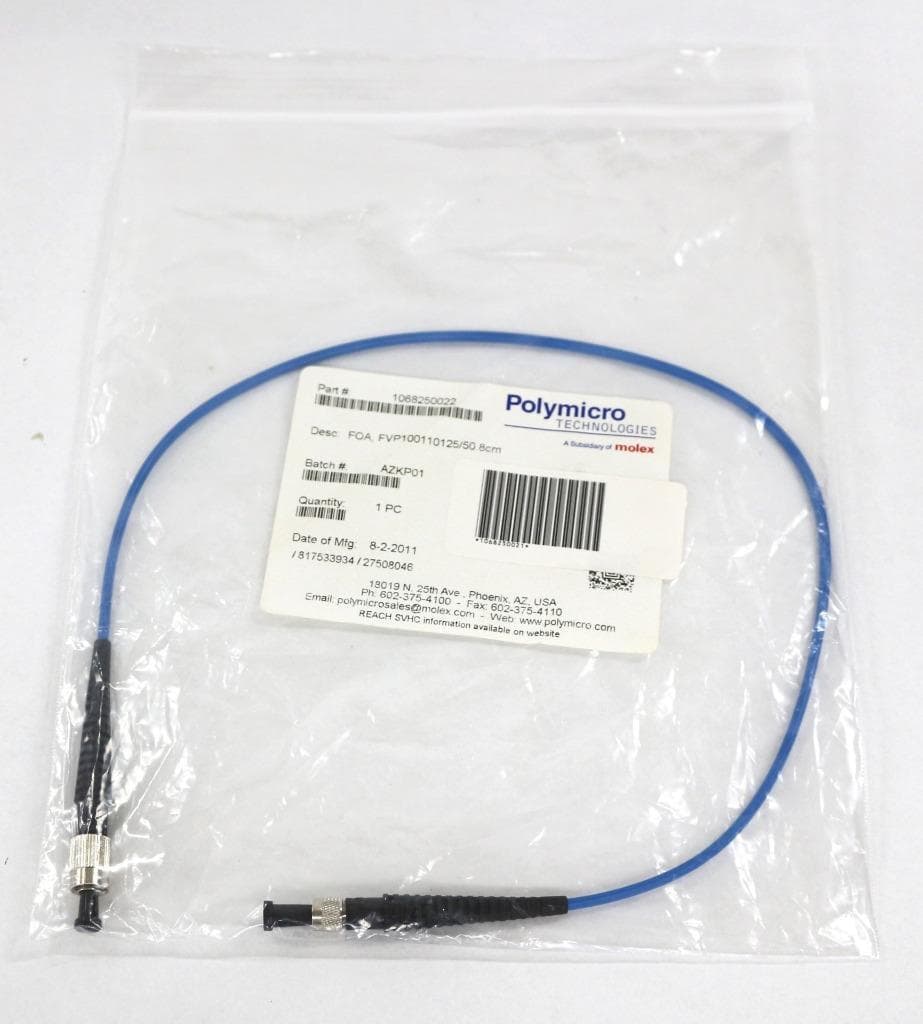 Polymicro Technologies 1068250021 , FOA, FVP050055065/50.8cm Fiber Optic Cable