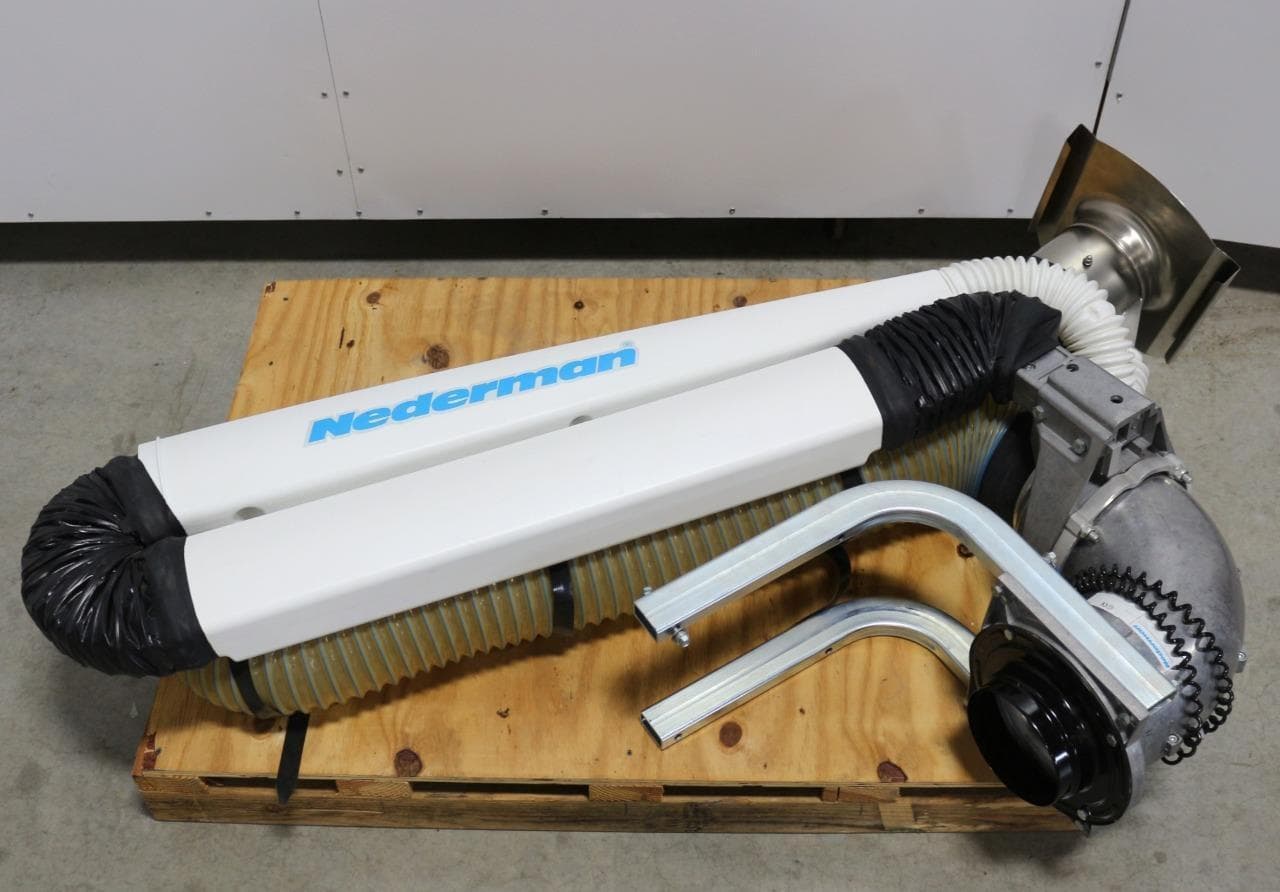 Nederman 10503332, 03060-00 , NEX DX Fume Extraction Arm with Hood Damper - 10'
