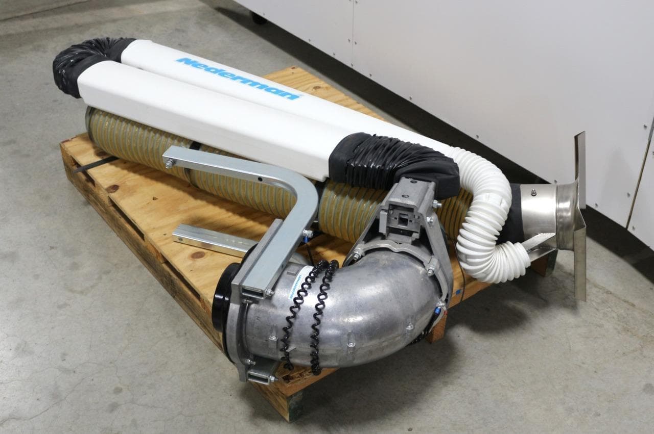 Nederman 10503332, 03060-00 , NEX DX Fume Extraction Arm with Hood Damper - 10'