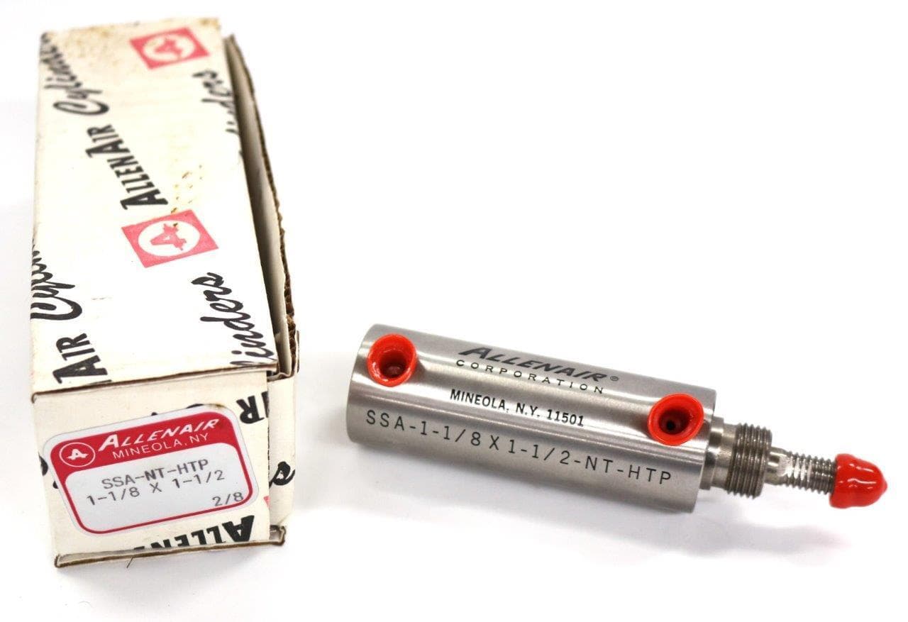 Allenair SSA-NT-HTP Air Cylinder 1-1/8 X 1-1/2, 1 1/8" Bore x 1 1/2" Stroke