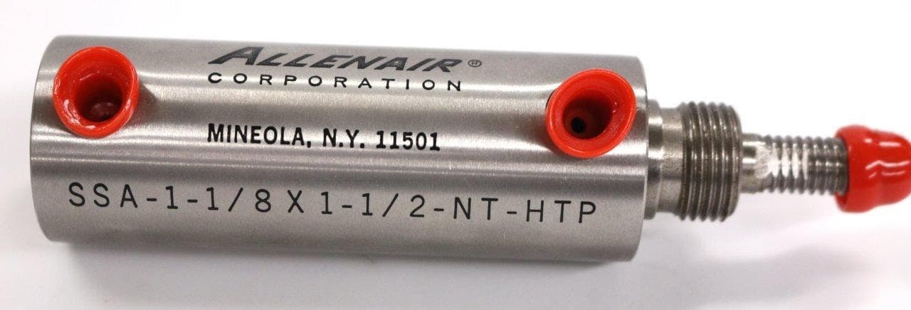 Allenair SSA-NT-HTP Air Cylinder 1-1/8 X 1-1/2, 1 1/8" Bore x 1 1/2" Stroke