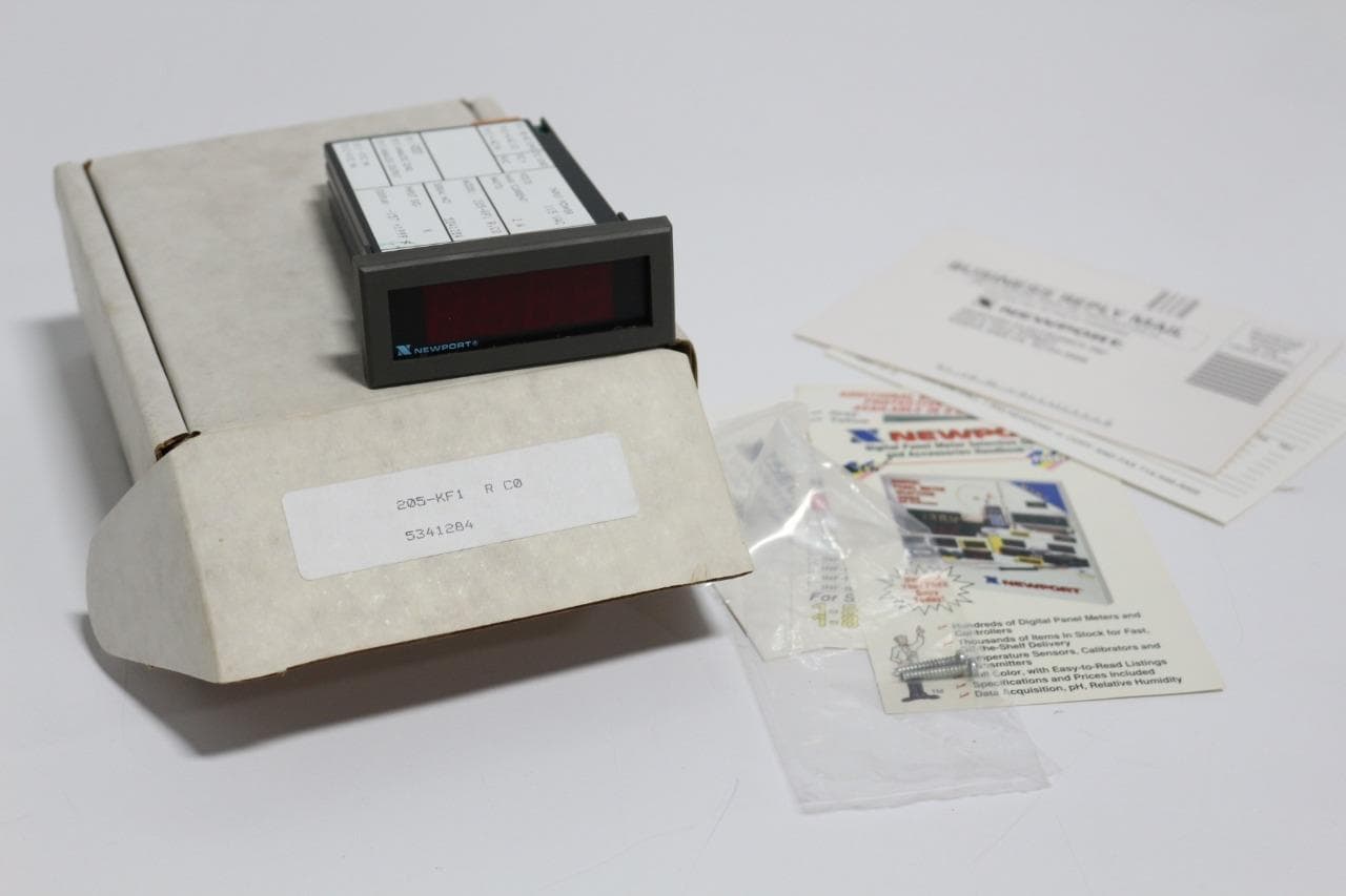 205-KF1 R, CO Newport Panel Meter