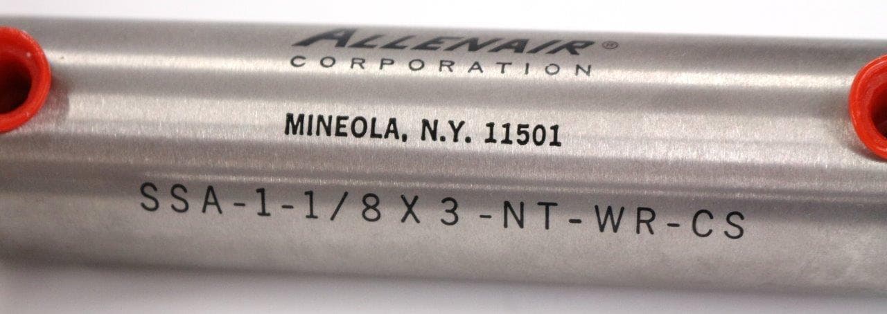 Allenair SSA-NT-WR-CS Air Cylinder 1-1/8 X 3, 1 1/8" Bore x 3" Stroke - NOS