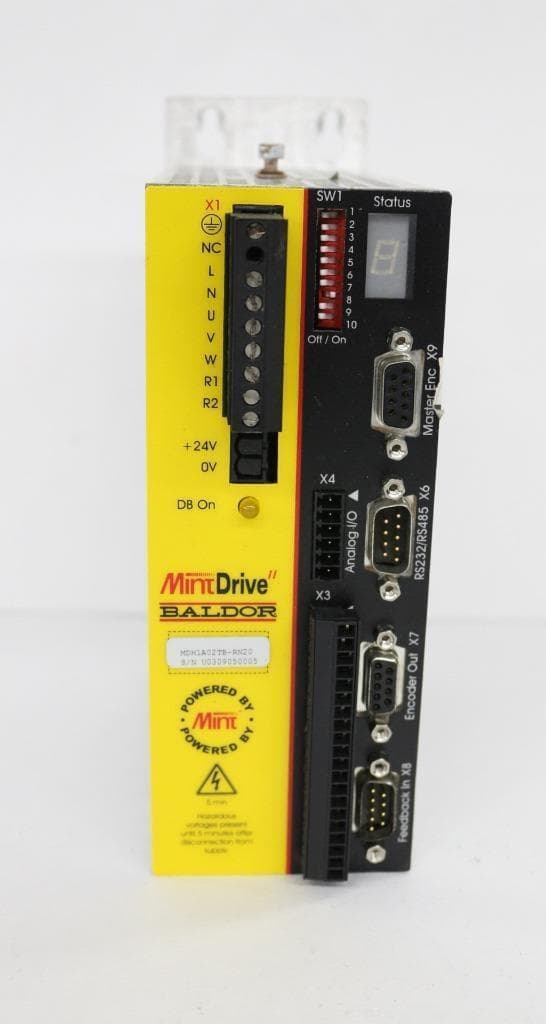 Baldor MDH1A02TBRN20 MDH1A02TB-RN20 MintDrive Controller