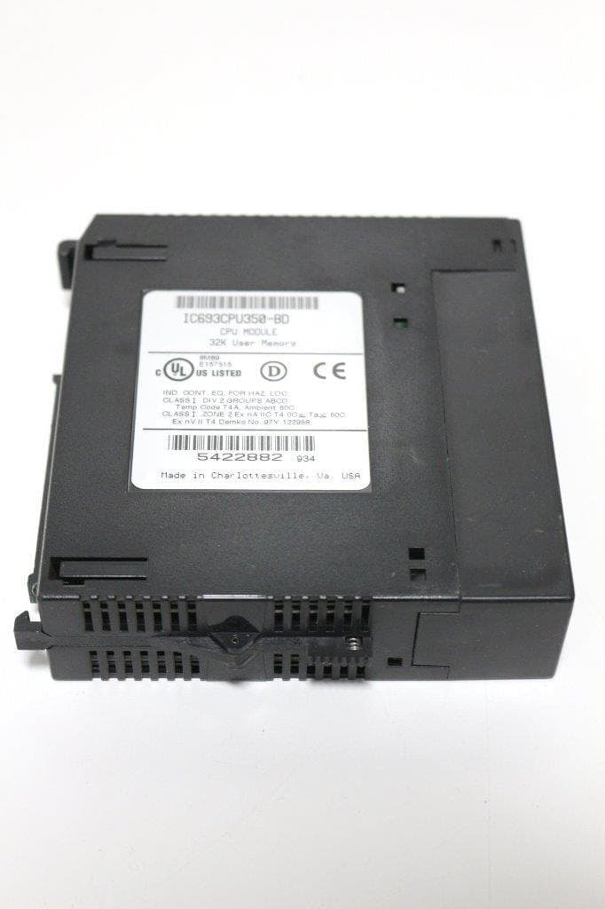 GE Fanuc IC693CPU350-BD CPU Module, 32K User Memory