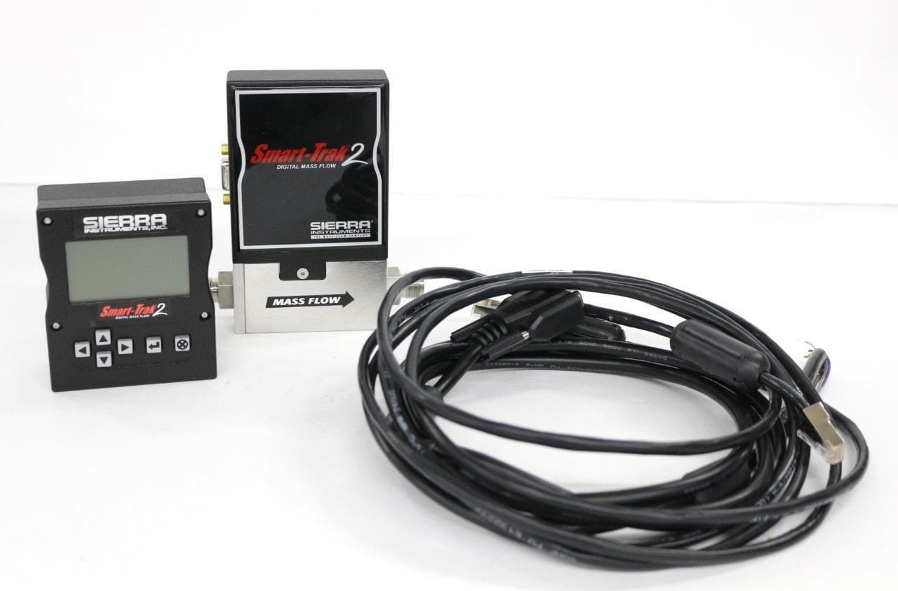 Sierra Instruments Inc. M100L-RD-3-OV1-PV2-V1-C10 Mass Flow Meter w/ Cables