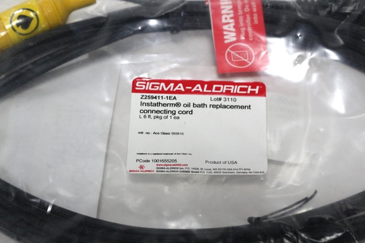 ACE Glass 9698-16 Instatherm Conn. Cord, New