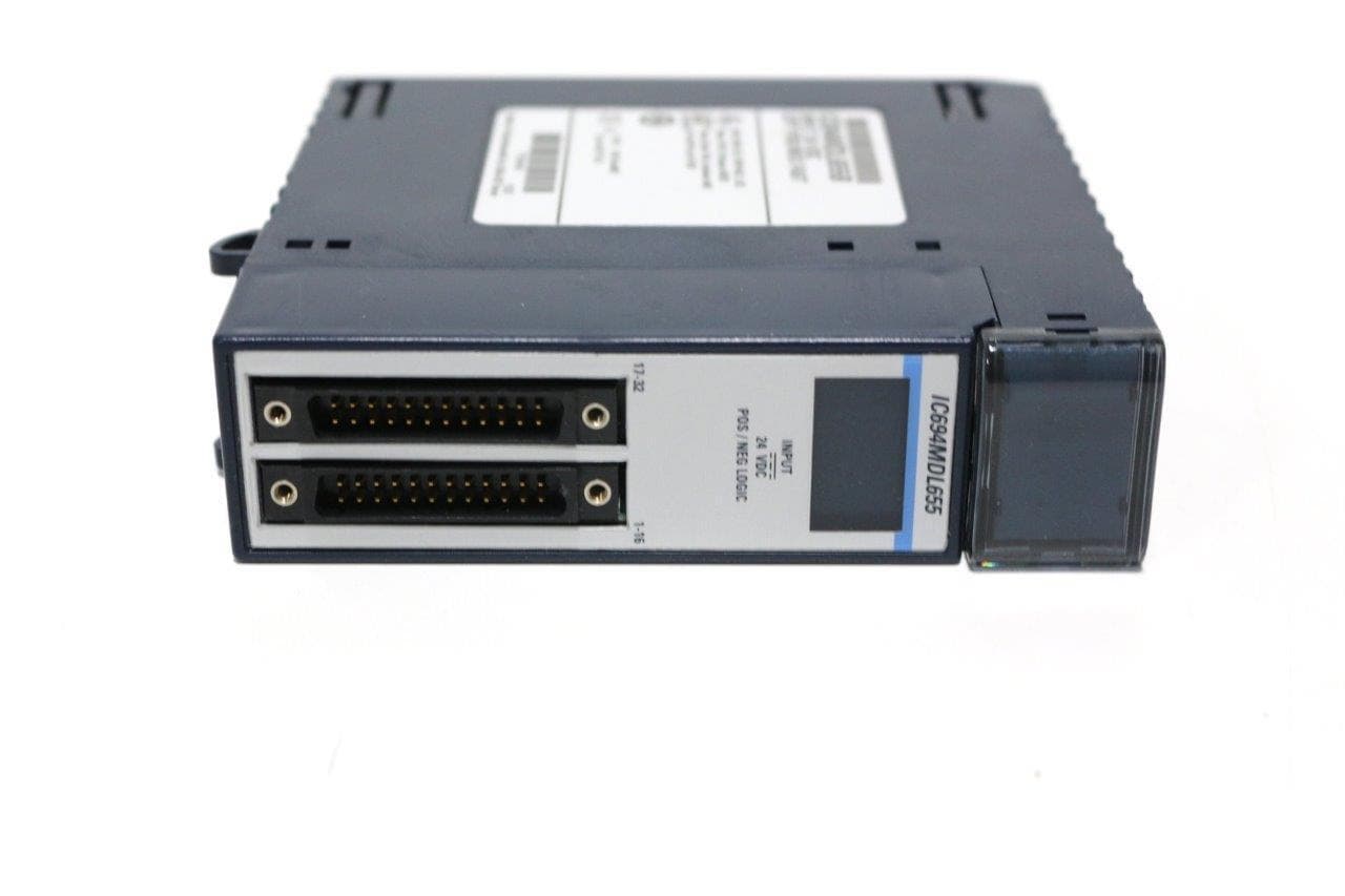 GE Fanuc IC694MDL655B Input Module, 24 VDC, 32PT POS/NEG FAST