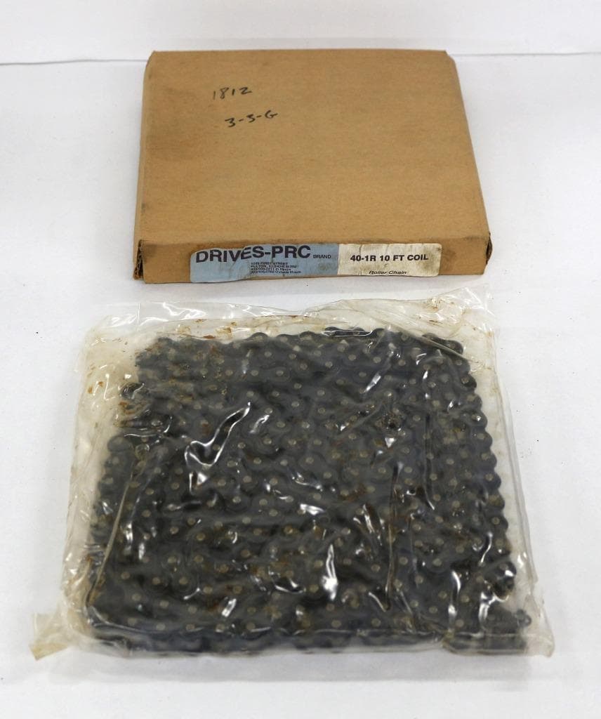 Drives-PRC 40-1R 10 FT COIL Brand 40-1R 10 FT Coil Roller Chain