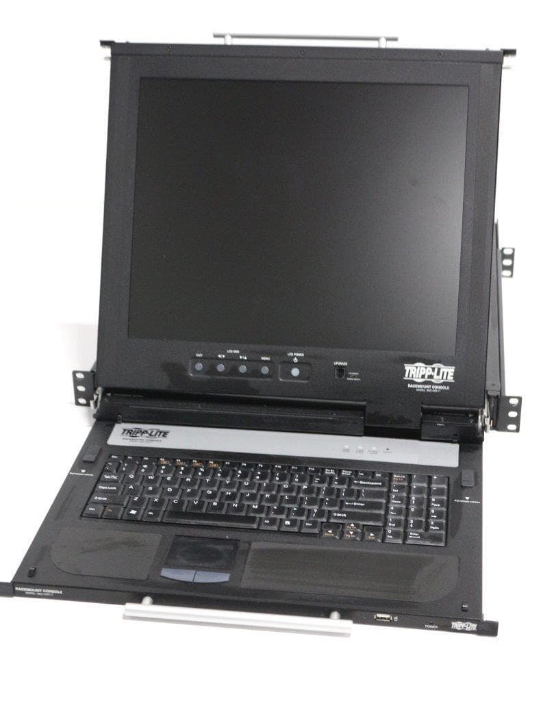 Tripp-Lite B021-02R-17 - 17" LCD USB/PS2 Rackmount Console, Dual Rail
