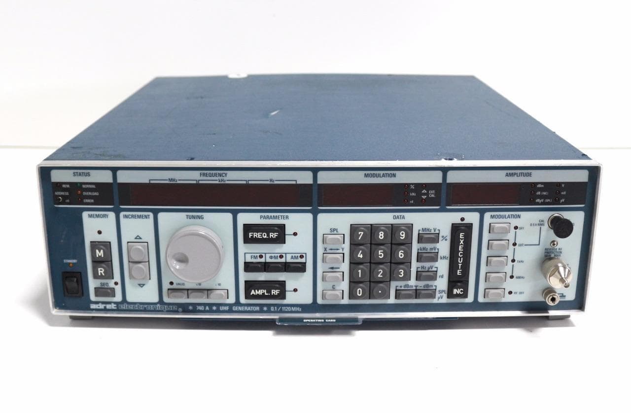 Adret Electronique 01 07401010 740A UHF Generator