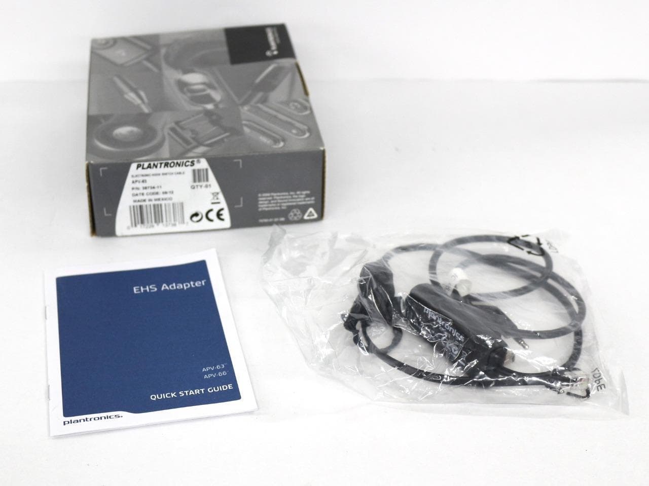 Plantronics APV-63 , 38734-11 Electronic Hook Switch Cable