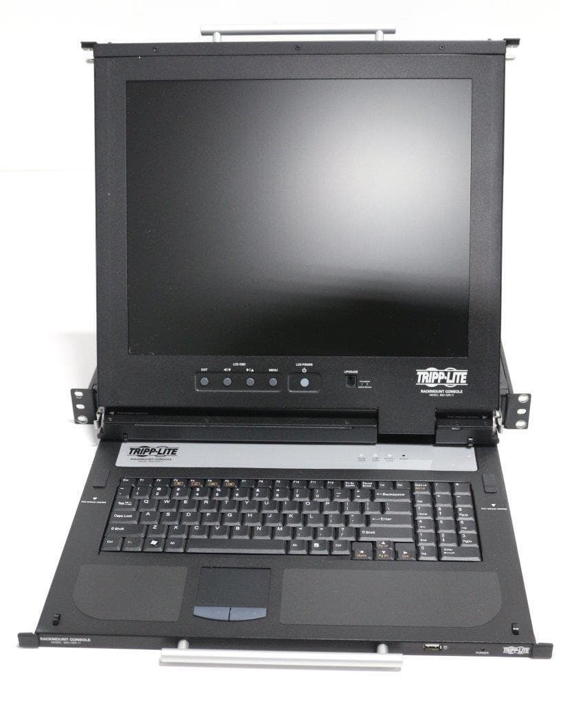 Tripp-Lite B021-02R-17 - 17" LCD USB/PS2 Rackmount Console, Dual Rail