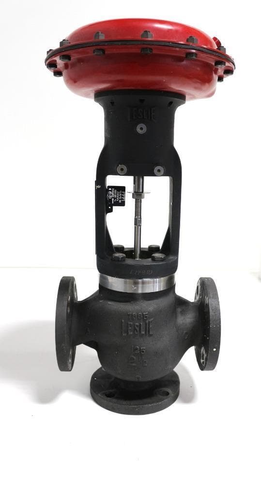 Leslie 2 1/2" DOT 3-Way Control Valve w/ Pneumatic Actuator