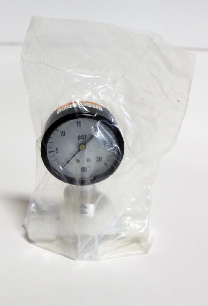 Parker GPIL-6666-01 PFA Inline Gauge Protector, 0-30 PSIG, New