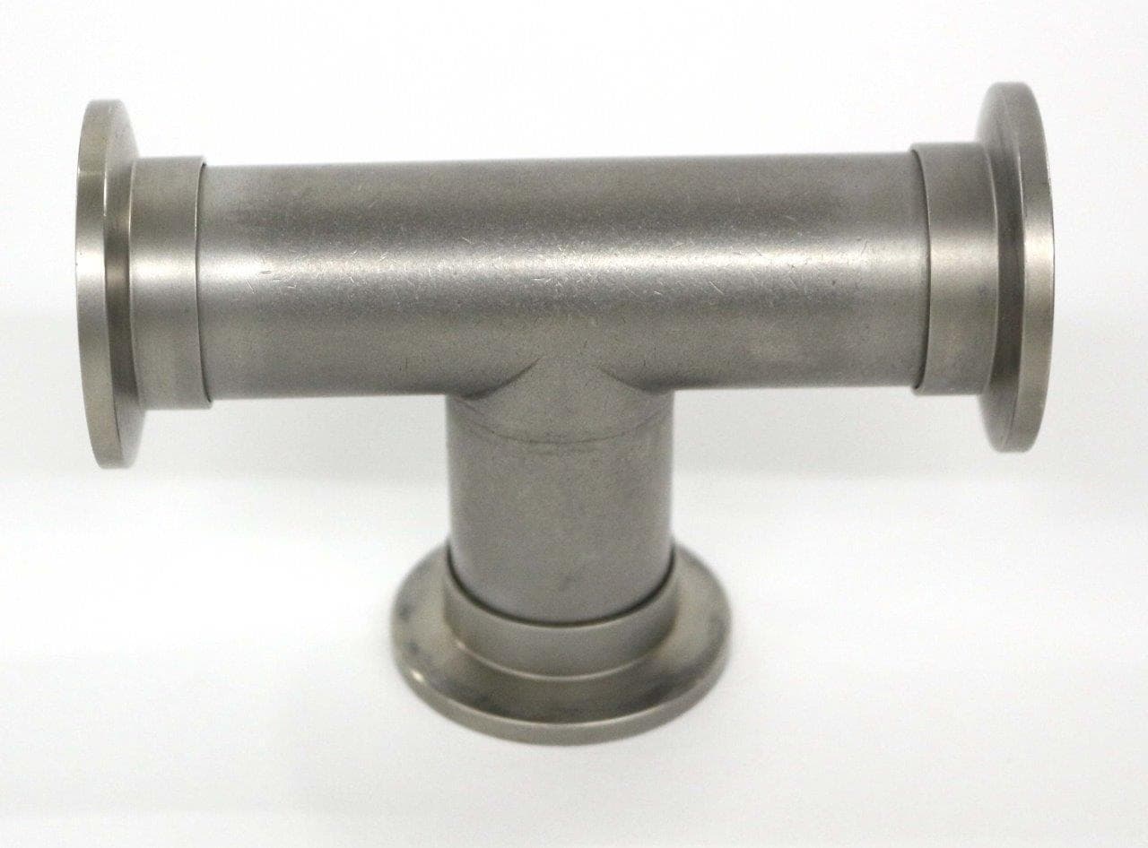 Unbranded KF25 Tee Vacuum Fitting - Stainless Steel