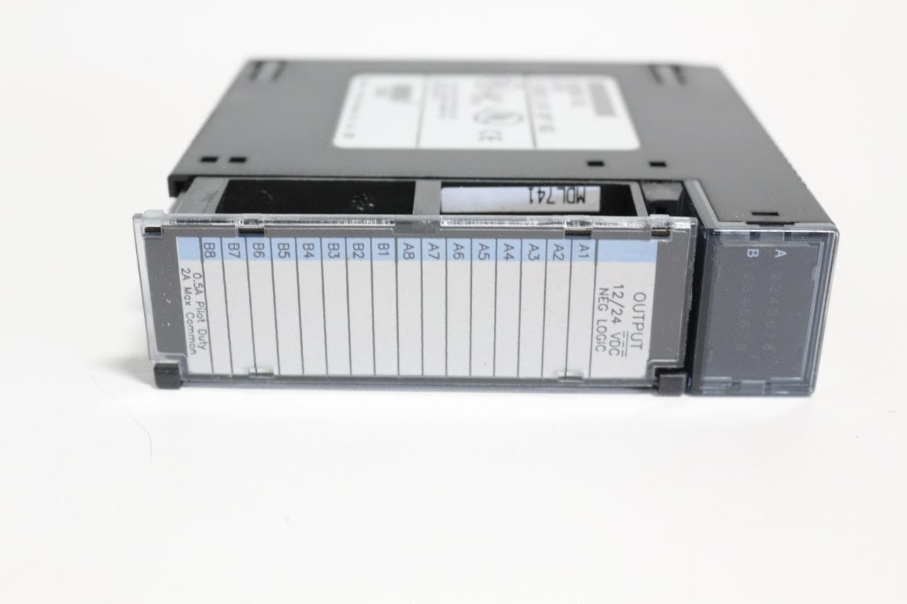GE Fanuc IC693MDL741E Output Module, 12/24 VDC, 0.5 A, 16PT NEG