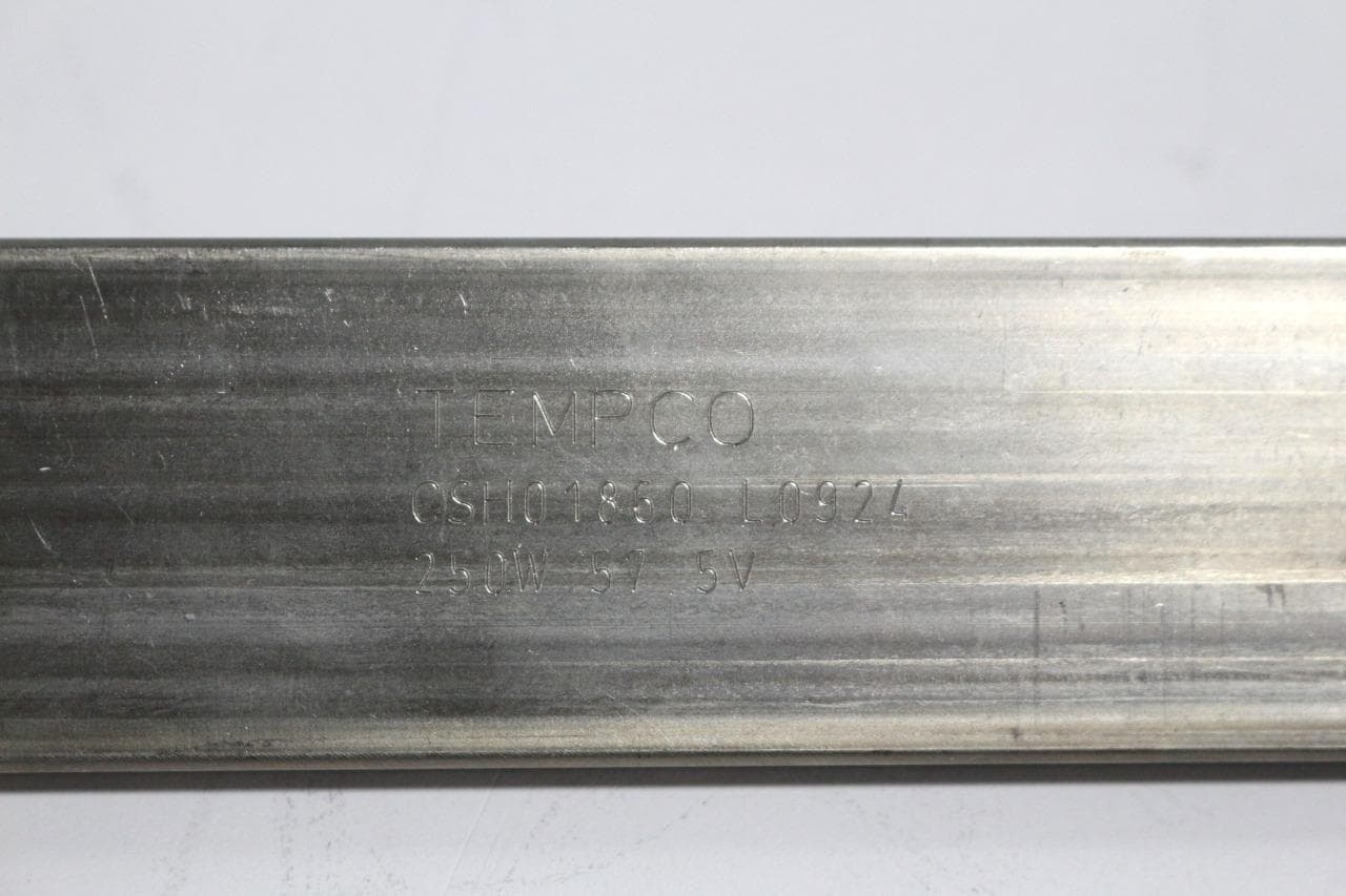 Tempco CSH01860L0924 250W, 57.5V Strip Heater - New
