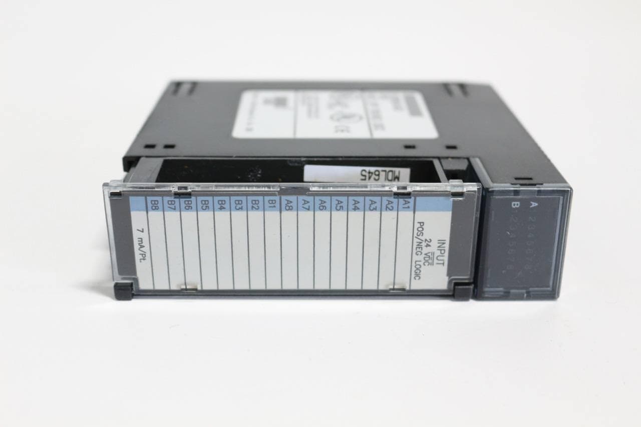 GE Fanuc IC693MDL645D Input Module, 24VDC, 16PT, POS/NEG Logic