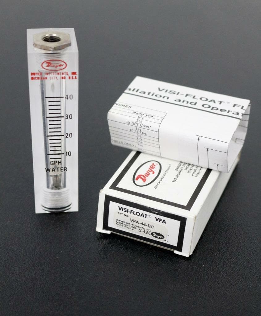 Dwyer Instruments VFA-44-EC Dwyer Visi-Float Flow Meter - New