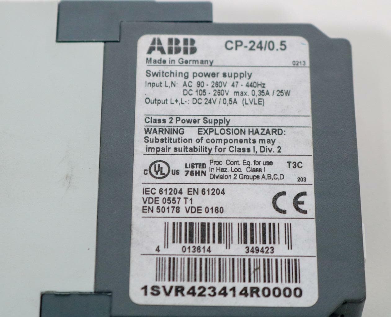 ABB CP-24/0.5 Switching Power Supply