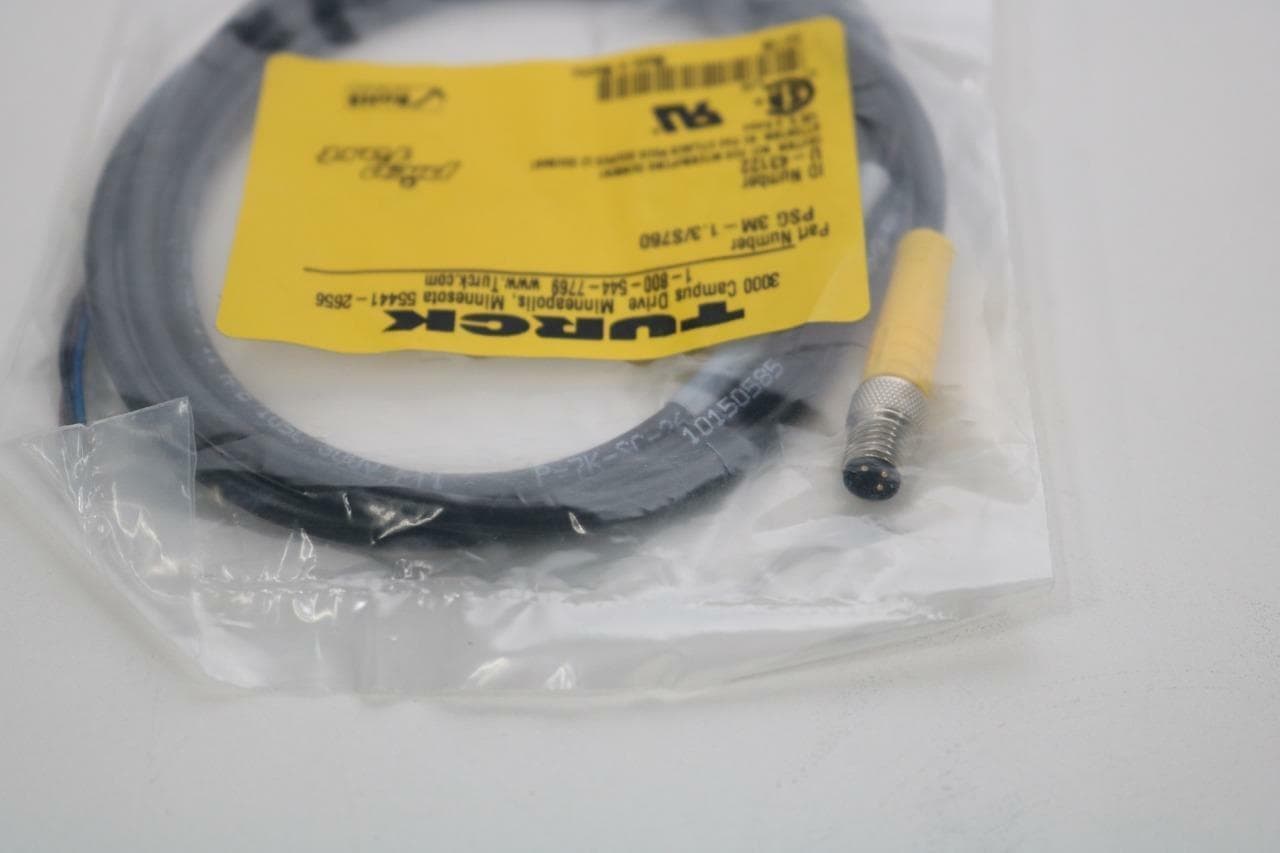 Turck PSG 3M-1.3/S760 PicoFast Cordset, New