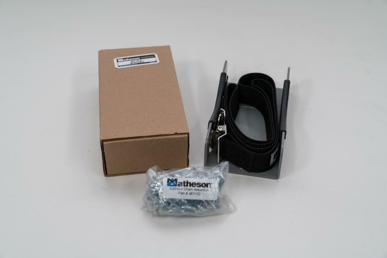 Matheson M710-C Wall Mounted Cylinder Holder with Chain - New