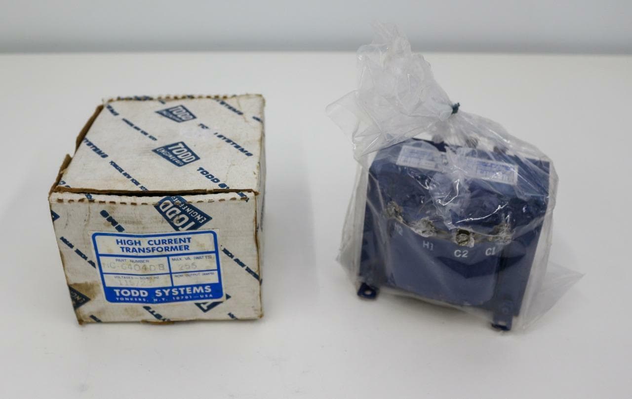 Todd Systems HC-6404DB HC-6404-DB High Current Transformer
