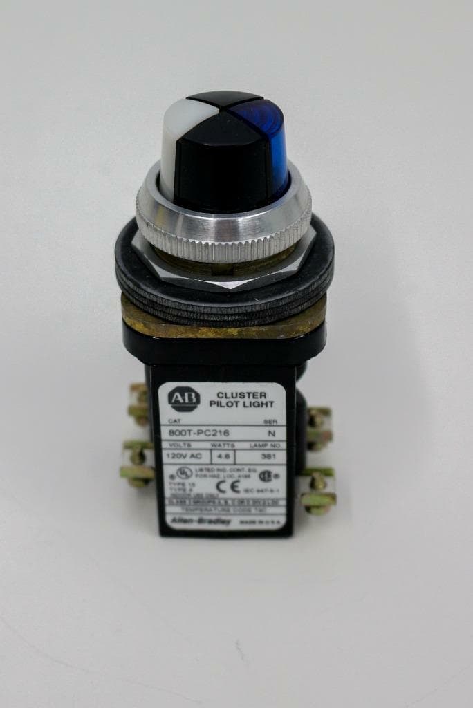 Allen-Bradley 800T-PC216XBXW Cluster Pilot Light