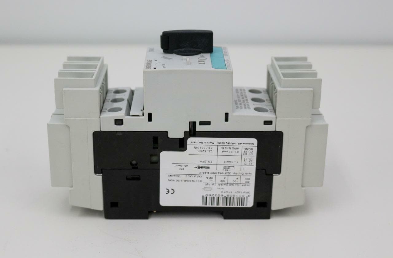 Siemens 3RV1821-1FD10 Combination Motor Control