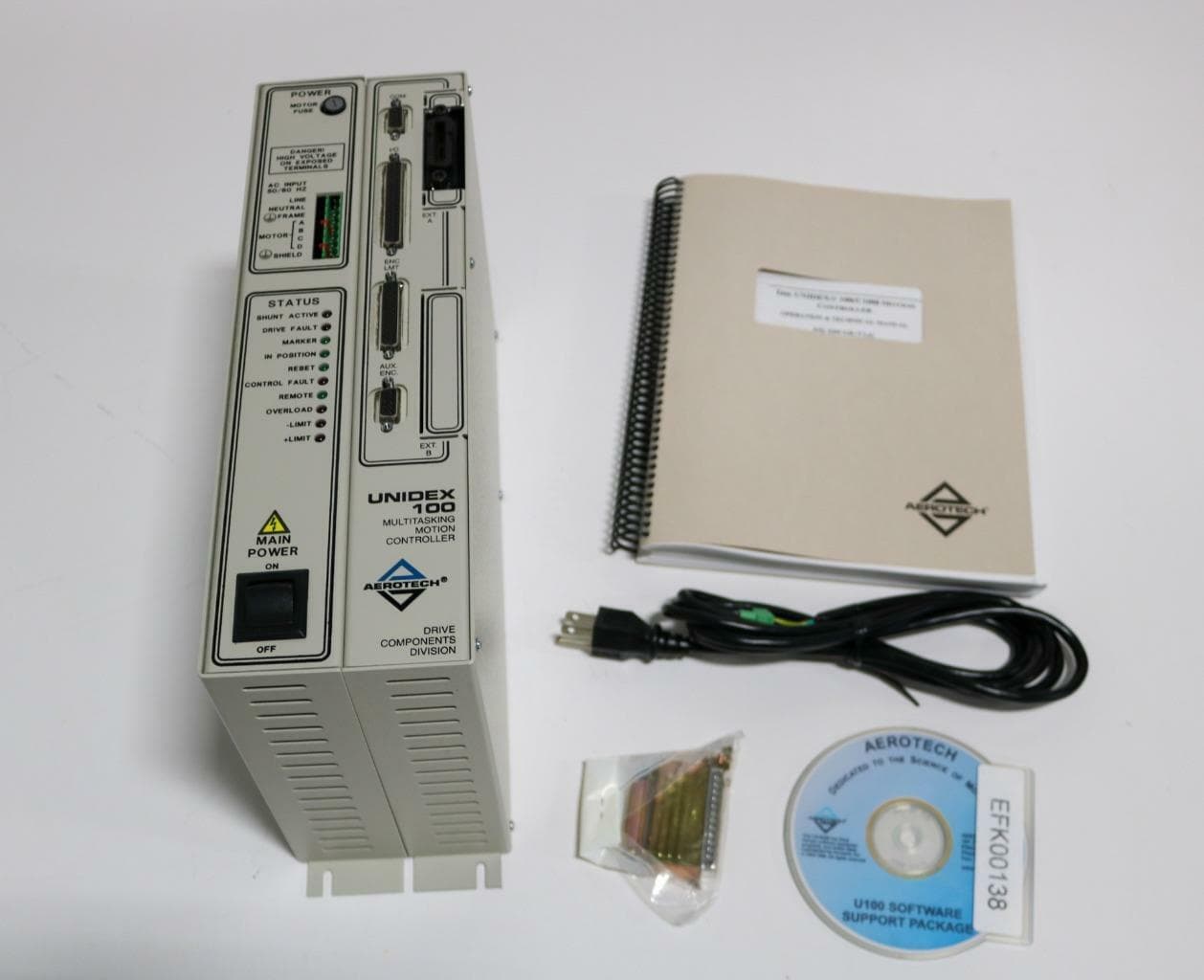 Aerotech U100M-A-160-F0.8/IEEE488 UNIDEX 100 Positioning Drive, Model