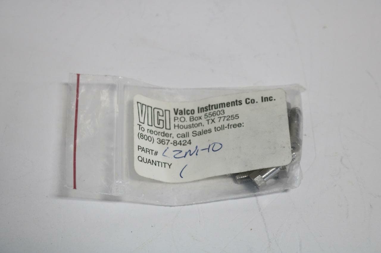 Valco Instruments LZN1 Nut 1/16", 19mm long, SS. 10 pk