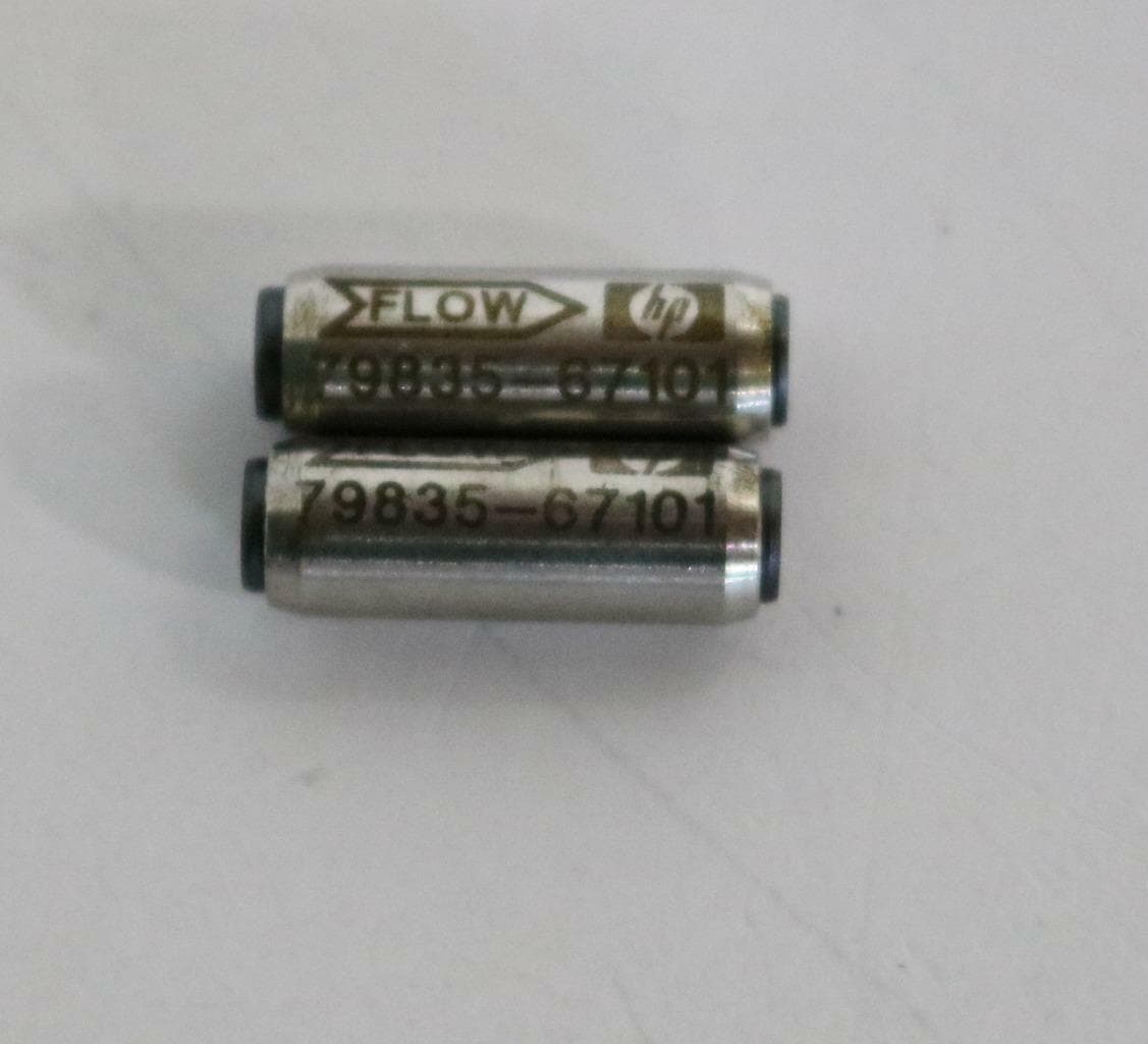 Hewlett Packard 79835-67101 Lot of 2 Valve Cartridges