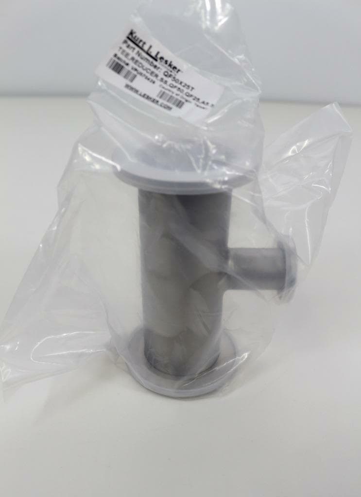 Kurt J Lesker QF50X25T Reducer Tee