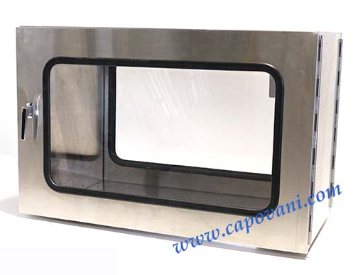 HALCO CLEANROOM PASS THROUGH STAINLESS STEEL